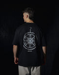 T-SHIRT OVERSIZE BLACK WARRIOR - BLACK TOSHI